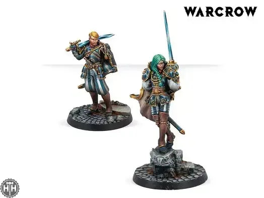 Warcrow Black Legion Officers Warcrow Corvus Belli