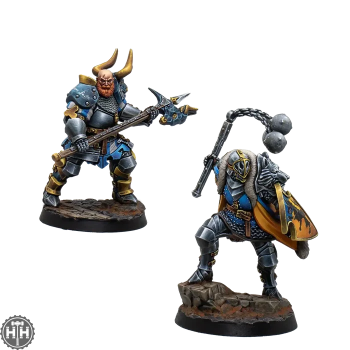 Warcrow Feudom Officers Warcrow Corvus Belli