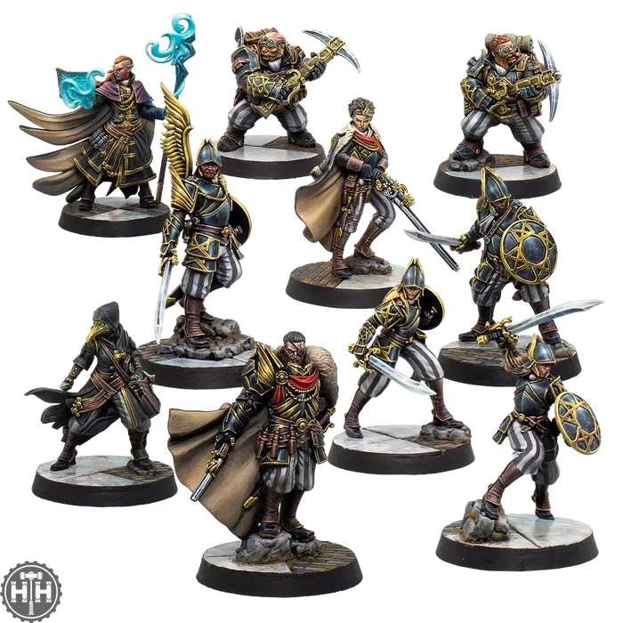 Warcrow Hegemony Action Pack Warcrow Corvus Belli