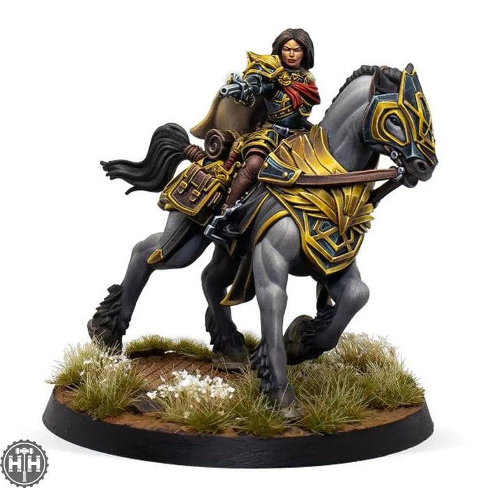 Warcrow Mounted Hetman Warcrow Corvus Belli