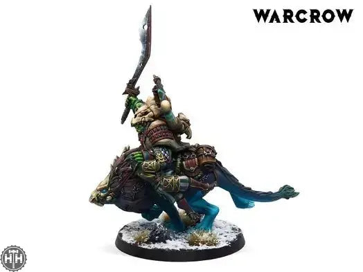 Warcrow Mounted Wrathmane Warcrow Corvus Belli