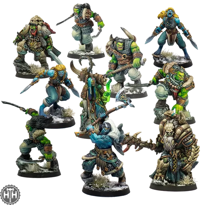 Warcrow Northern Tribes Action Pack Warcrow Corvus Belli
