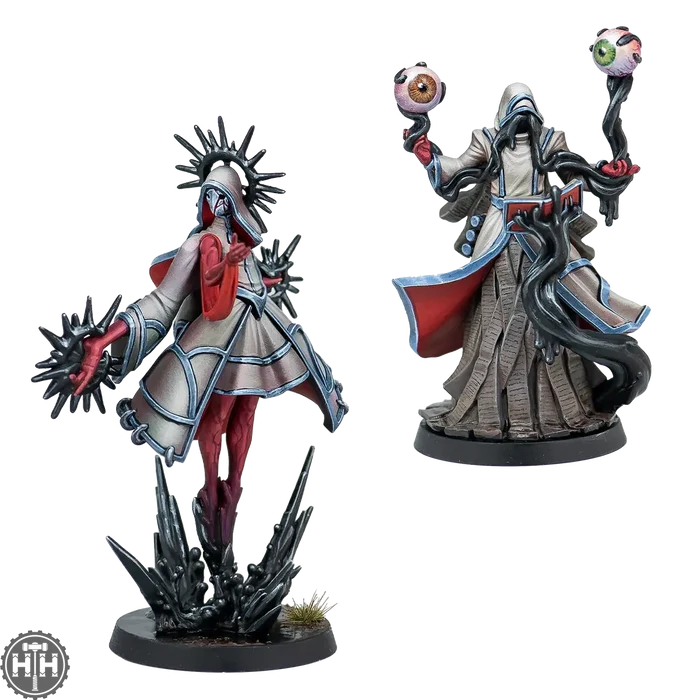 Warcrow Yaldabaoth Officers Warcrow Corvus Belli