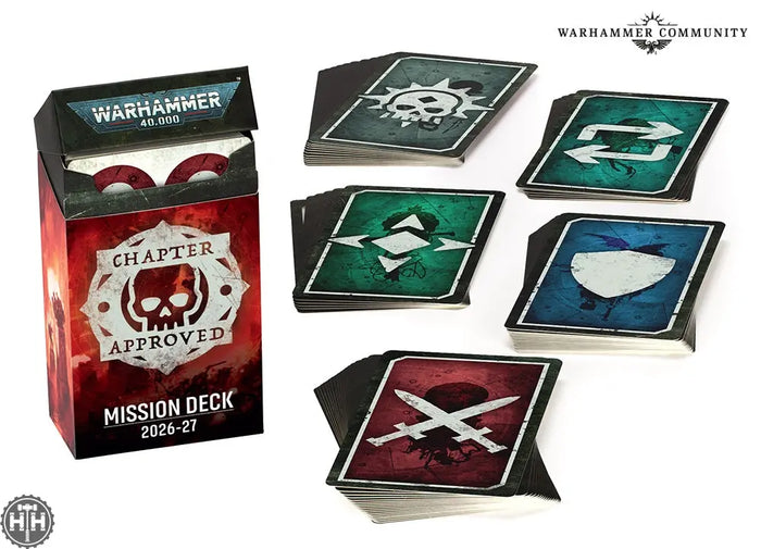 Warhammer 40,000: Chapter Approved Mission Deck (2026) Games Workshop