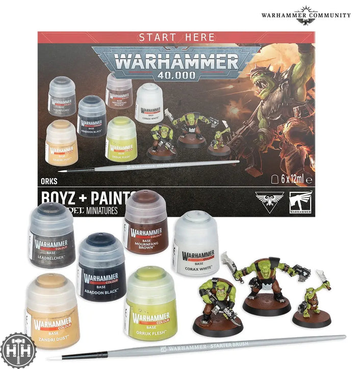 Warhammer 40,000: Orks + Paints (2026) Games Workshop