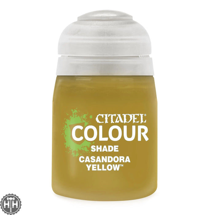 Citadel Shade: Casandora Yellow (18ml) Paint - Shade Games Workshop
