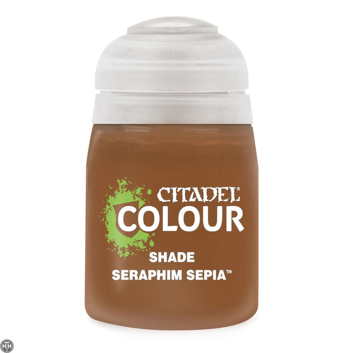 Citadel Shade: Seraphim Sepia (18ml) Paint - Shade Games Workshop