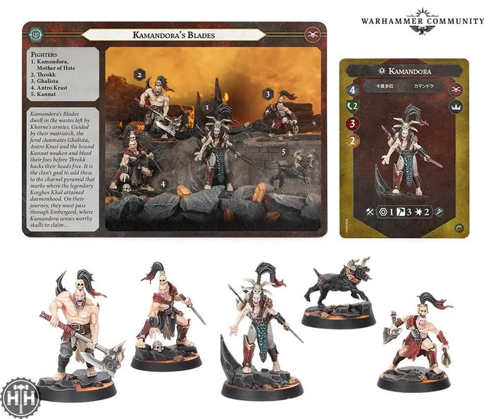 Warhammer Underworlds: Kamandora's Blades Warhammer Underworlds Games Workshop