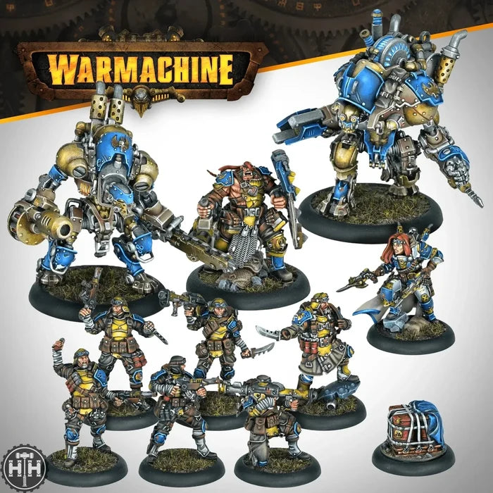 Warmachine: Cygnar Gravediggers Auxiliary Expansion Warmachine Steamforged Games