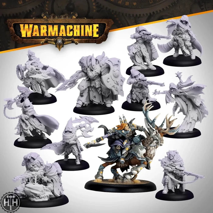 Warmachine: Dusk Ghosts of Ios Command Cadre Warmachine Steamforged Games