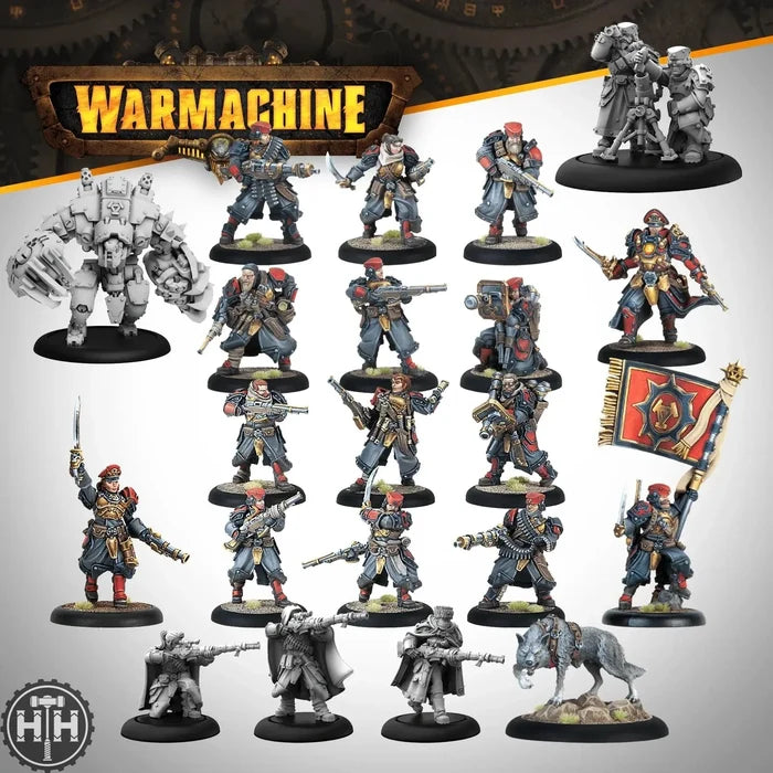 Warmachine: Khador Winter Korps Core Expansion Warmachine Steamforged Games