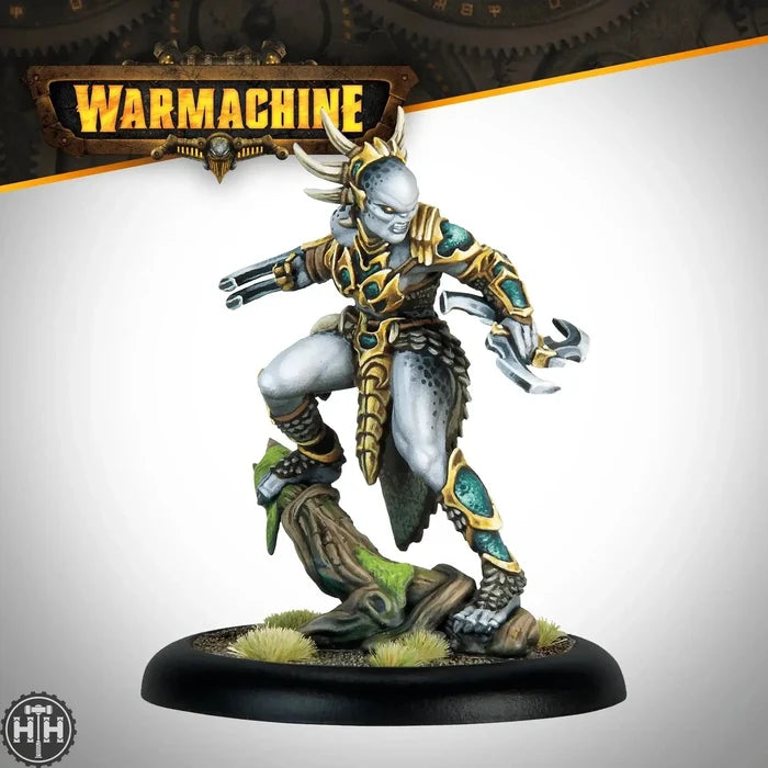 Warmachine: Nissak, Totem Huntress Champion Warmachine Steamforged Games