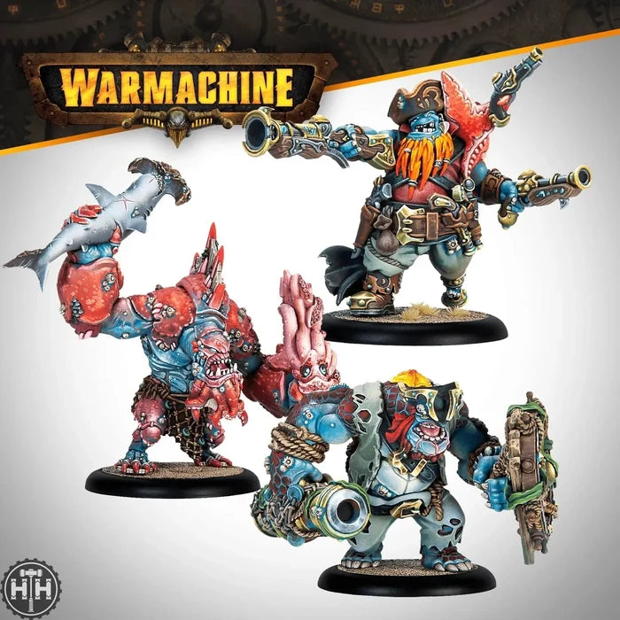 Warmachine: Southern Kriels Brineblood Marauders Battlegroup Box Warmachine Steamforged Games