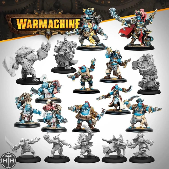 Warmachine: Southern Kriels Brineblood Marauders Core Expansion Warmachine Steamforged Games
