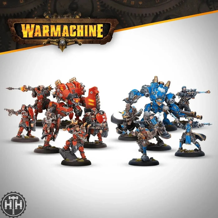 Warmachine: Two Player Starter Set (Khador vs Cygnar) Warmachine Steamforged Games