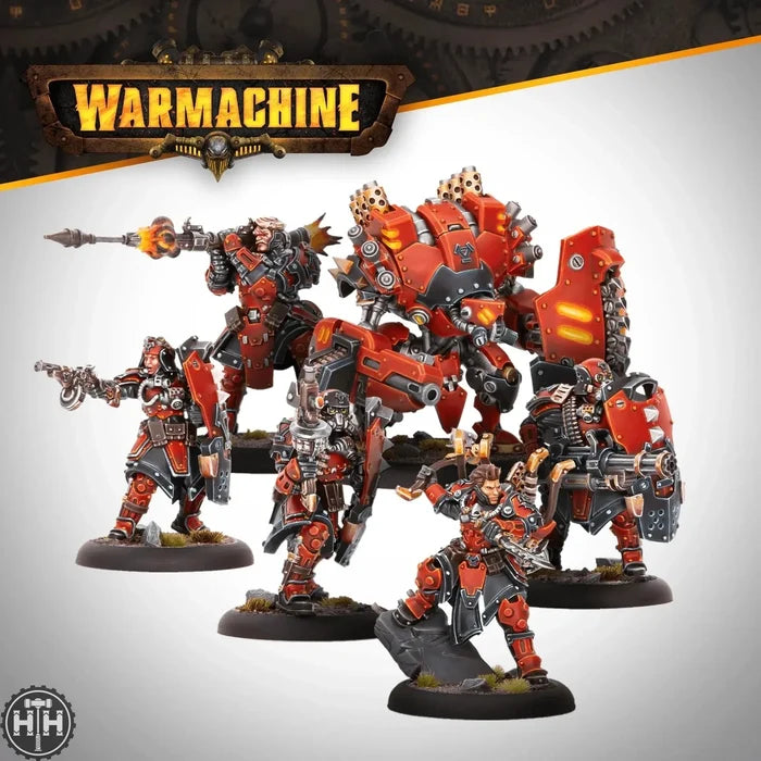 Warmachine: Two Player Starter Set (Khador vs Cygnar) Warmachine Steamforged Games