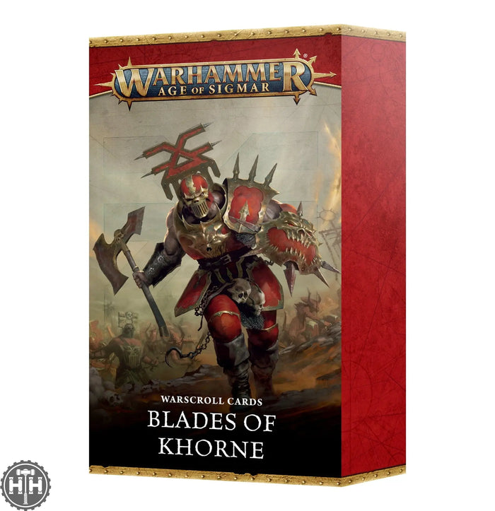 Warscroll Cards: Blades Of Khorne (2025) Blades of Khorne Games Workshop