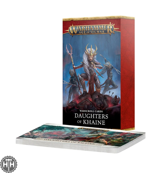 Warscroll Cards: Daughters Of Khaine (2026) Games Workshop