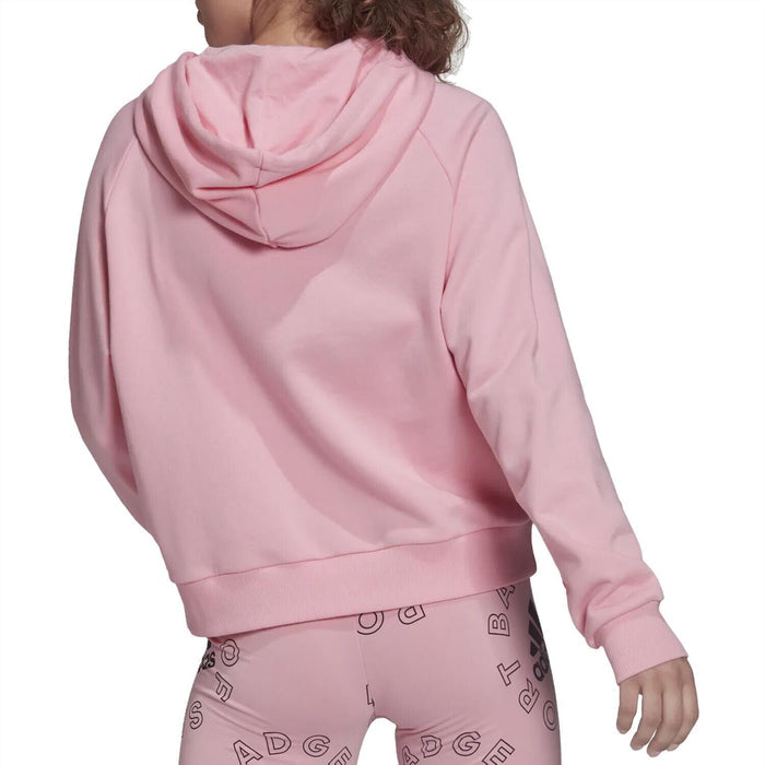 adidas womens Essentials Logo Relaxed Fit Hoodie