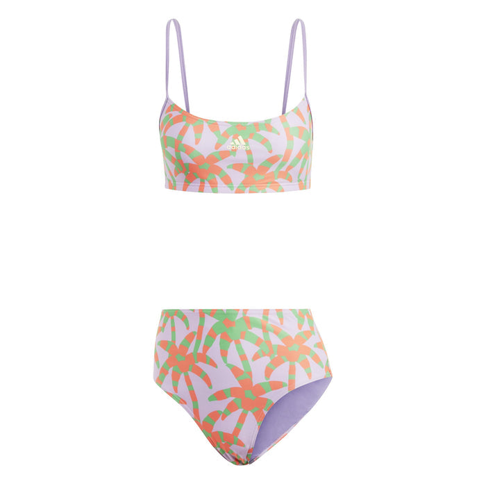 Adidas Womens Farm Bikini Swim, Violet