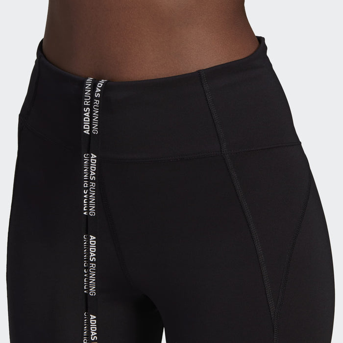 Adidas Womens Otr Refl. Tight Full Tight Running Tights, Black