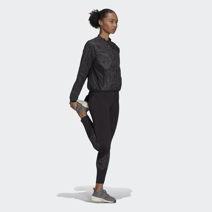 Adidas Womens Otr Refl. Tight Full Tight Running Tights, Black