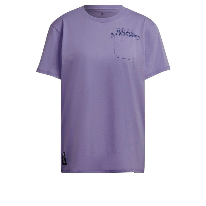 Adidas Womens Real Wmn Tee Short Sleeve Graphic Tee
