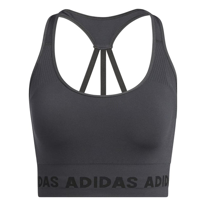 Adidas Womens T Aeroknit Bra Workout Bra - Light Support