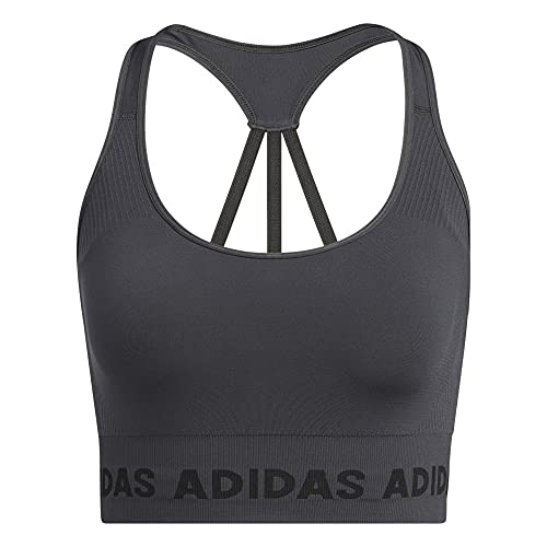 Adidas Womens T Aeroknit Bra Workout Bra - Light Support