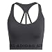 Adidas Womens T Aeroknit Bra Workout Bra - Light Support