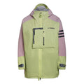 adidas Womens Terrex Xploric Rain. Rdy Hiking Jacket, Pulse Lime/Magic Mauve