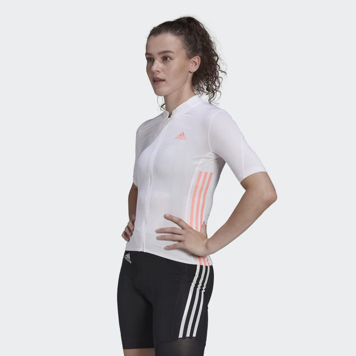 Adidas Womens The Jersey W Short Sleeve Specialty Sports Jersey, White