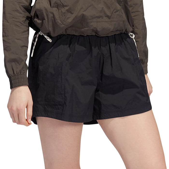 Adidas Womens W Wvn Util Sho Unlined Qtr Short Black