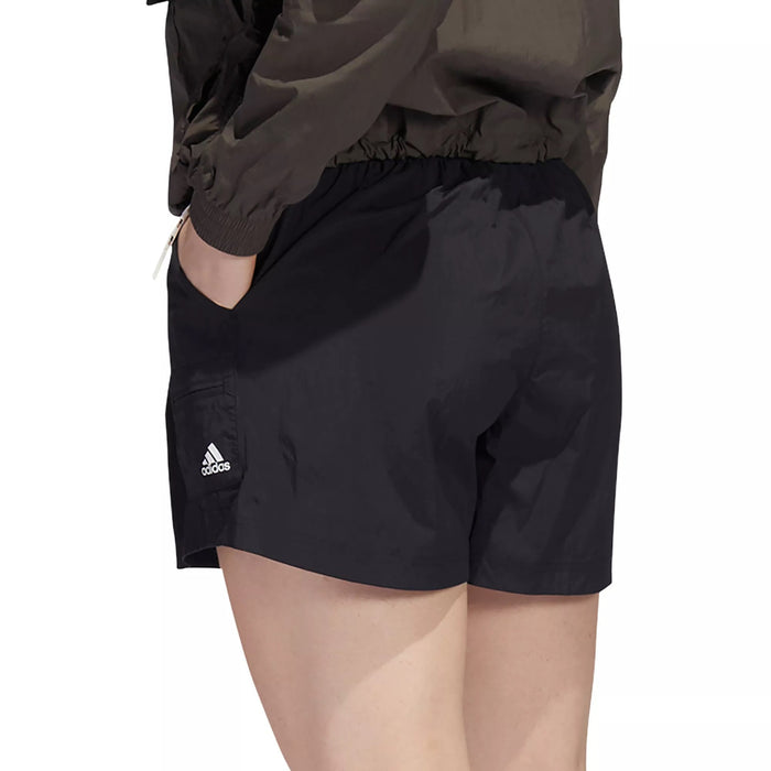 Adidas Womens W Wvn Util Sho Unlined Qtr Short Black