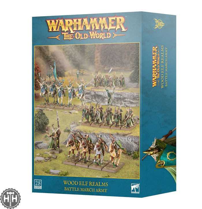 Wood Elf Realms: Battle March Army Games Workshop
