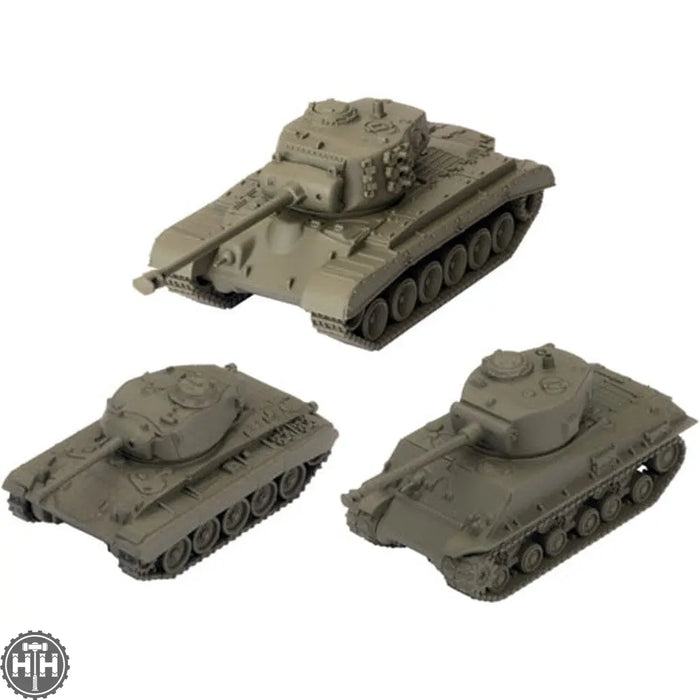 World of Tanks: U.S.A. Tank Platoon (M4A3E8 Sherman, M26 Pershing, M24 Chaffee) World of Tanks GaleForce Nine