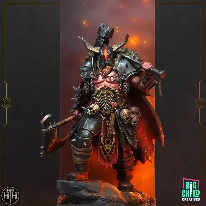 Wulfgar “The Boneripper” 75mm Dungeons and Heroes Big Child Creatives