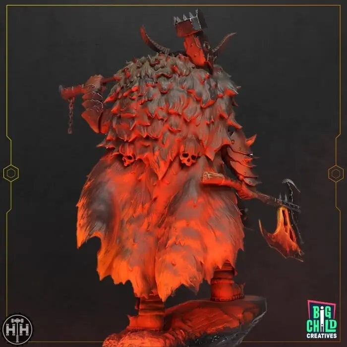 Wulfgar “The Boneripper” 75mm Dungeons and Heroes Big Child Creatives
