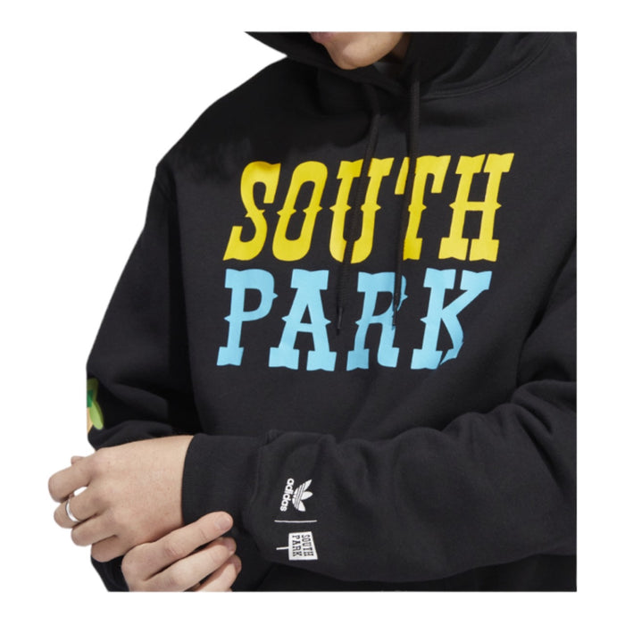 adidas X South Park Men's Pullover Graphic Hoodie, Hooded Sweatshirt, Black