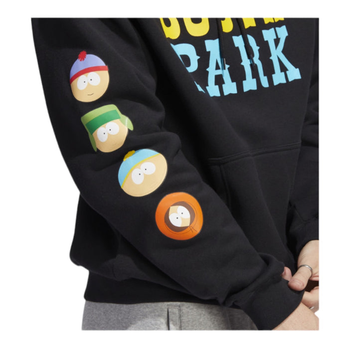 adidas X South Park Men's Pullover Graphic Hoodie, Hooded Sweatshirt, Black