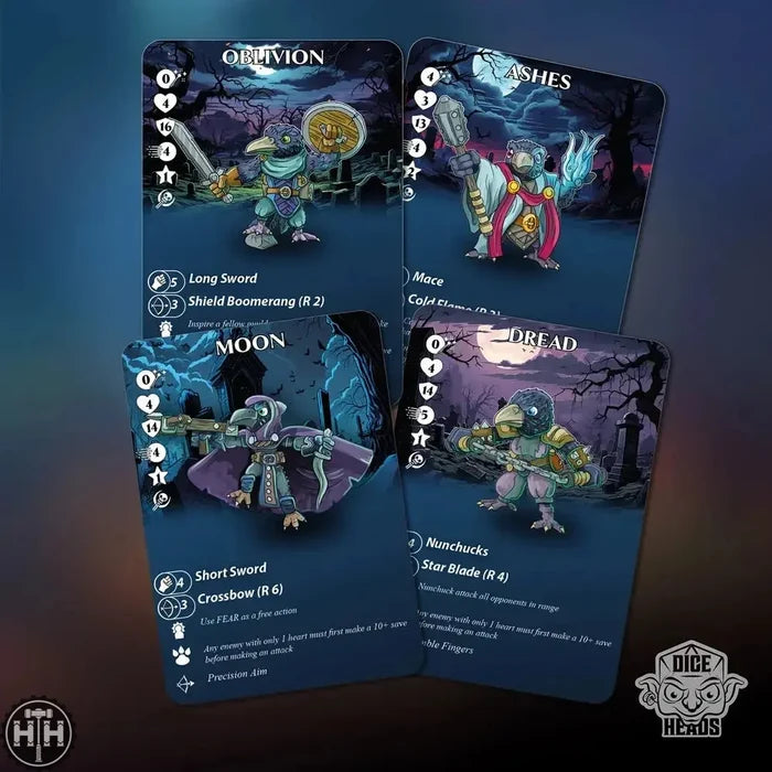 Zoontalis Ravenous Ravens Zoontalis Dice Heads