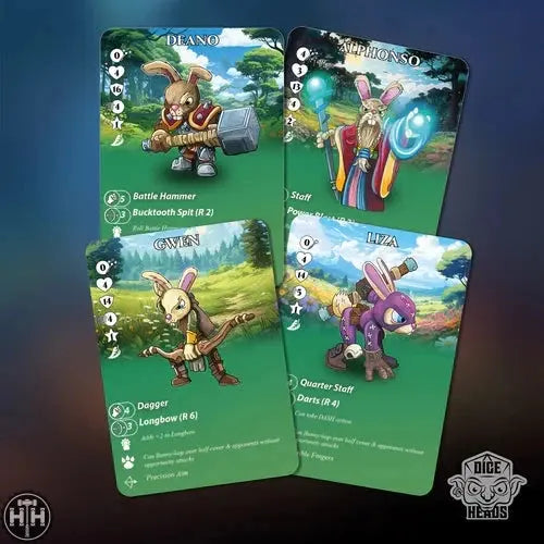 Zoontalis Starter Set Zoontalis Dice Heads